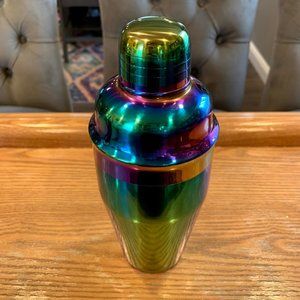 Rainbow stainless steel drink & cocktail shaker